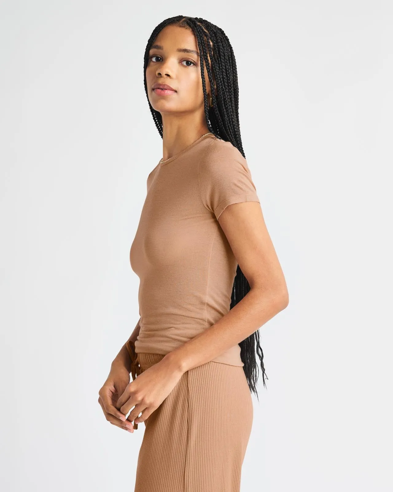 Sheer Everywhere LYR Short Sleeve Tee sold by Splendid product image thumbnail 3