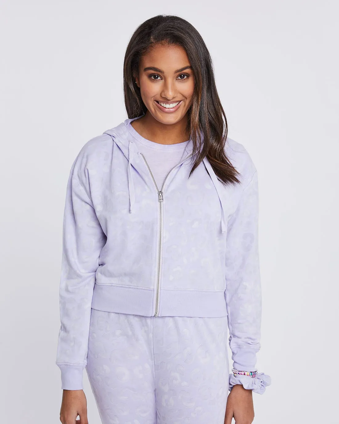 Joey Leopard Hoodie sold by Splendid