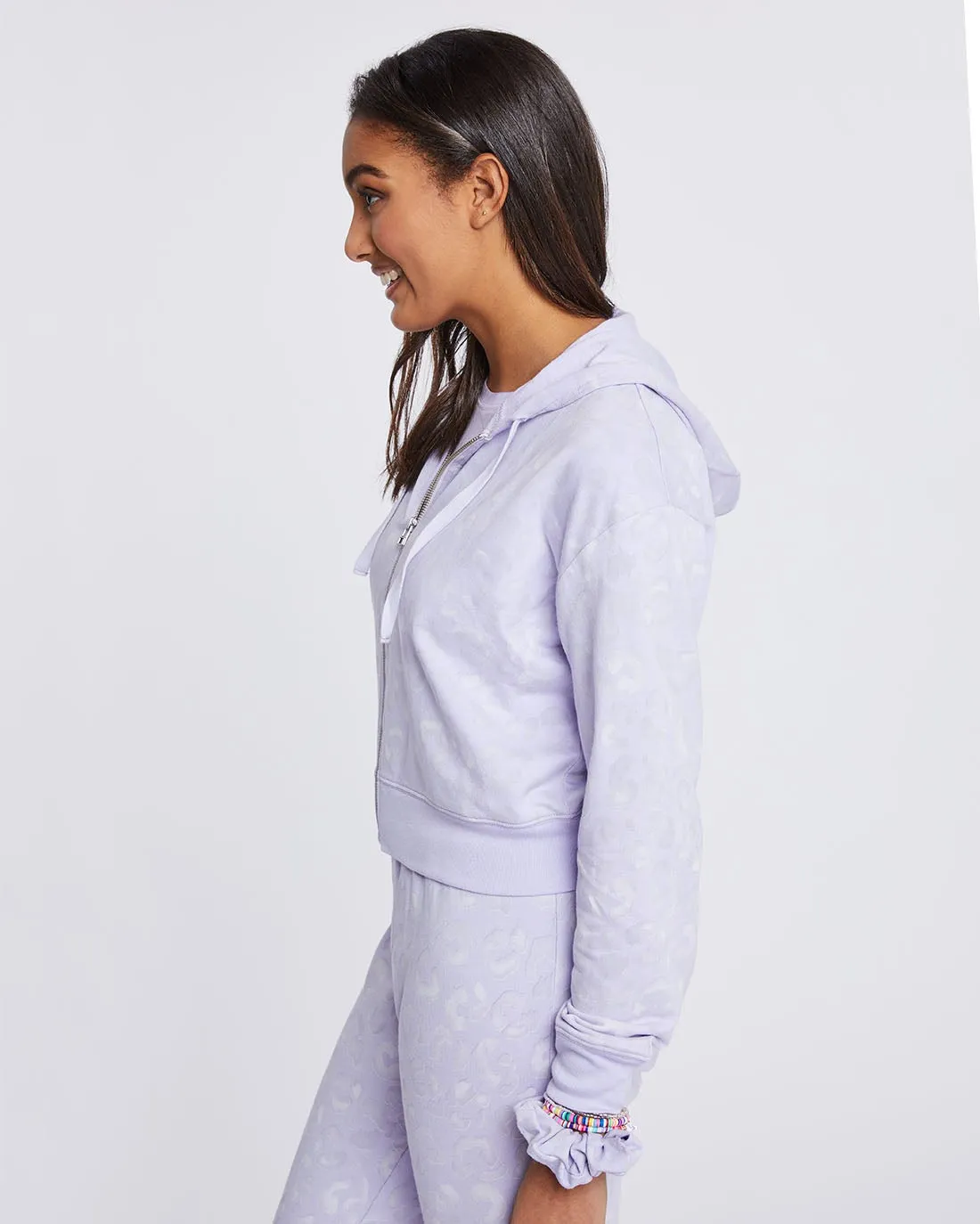 Joey Leopard Hoodie sold by Splendid product image thumbnail 2