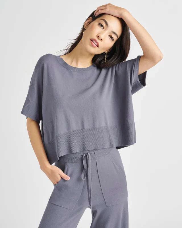 Veronica Short Sleeve Sweater sold by Splendid