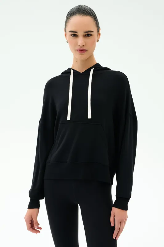 Joey Long Sleeve Hoodie - Black sold by Splits59