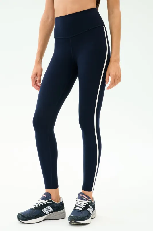 Amber Airweight High Waist 7/8 - Indigo/White sold by Splits59