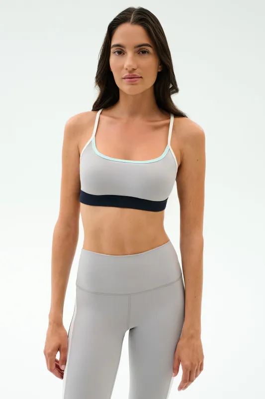 Emerson Airweight Bra - Dove Grey/Indigo sold by Splits59