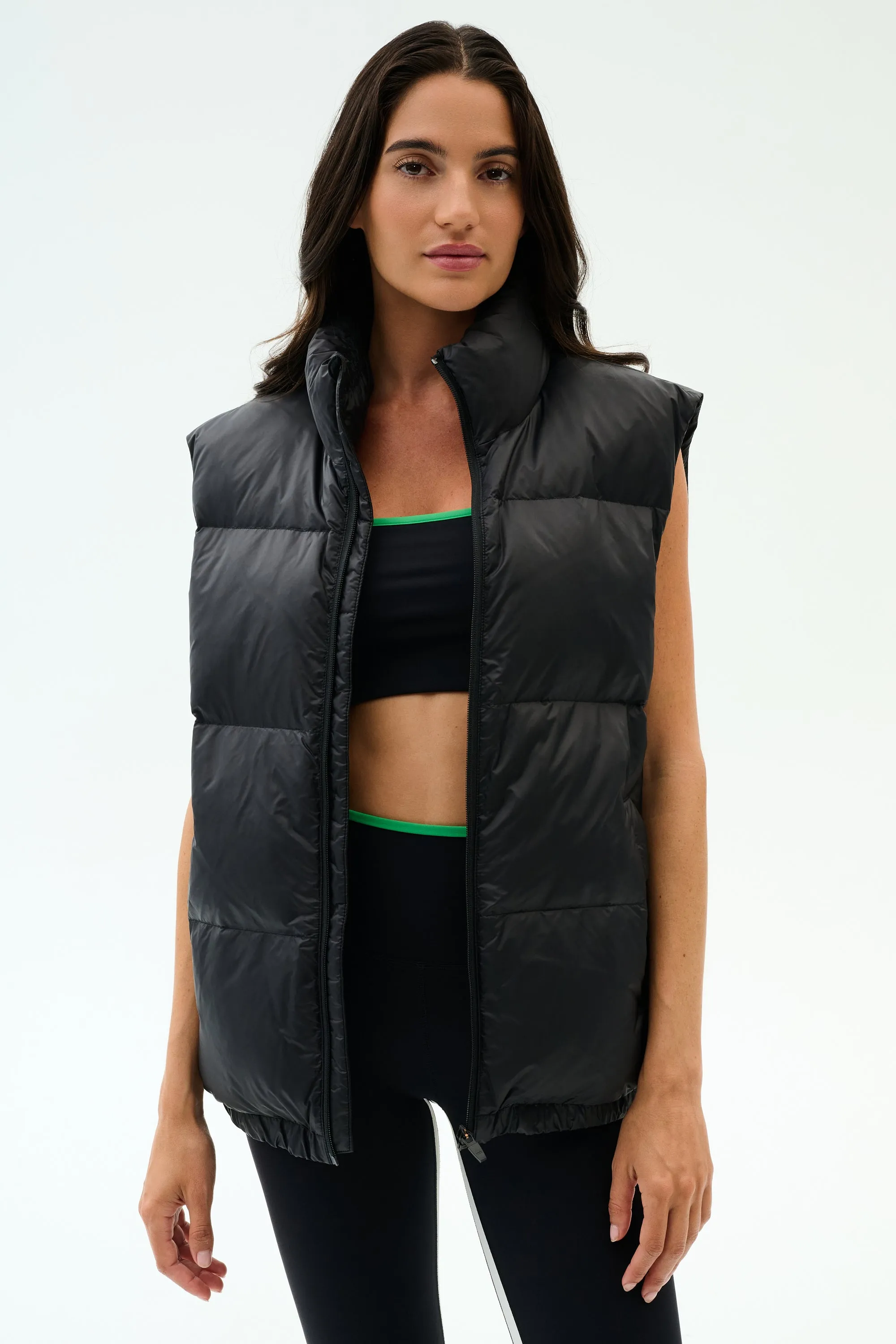 Summit Nylon Puffer Vest sold by Splits59