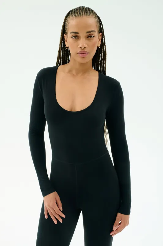 Chloe Airweight Jumpsuit - Black sold by Splits59