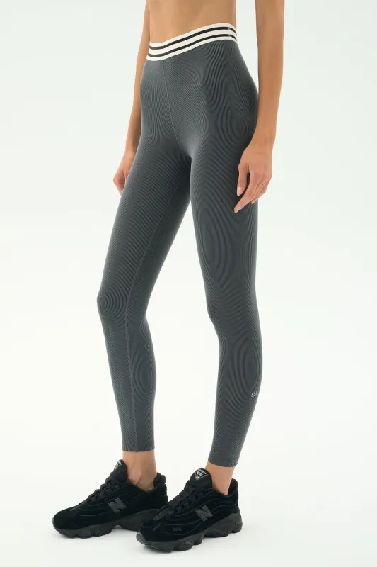Bailey Active Rib High Waist 7/8 - Heather Grey sold by Splits59