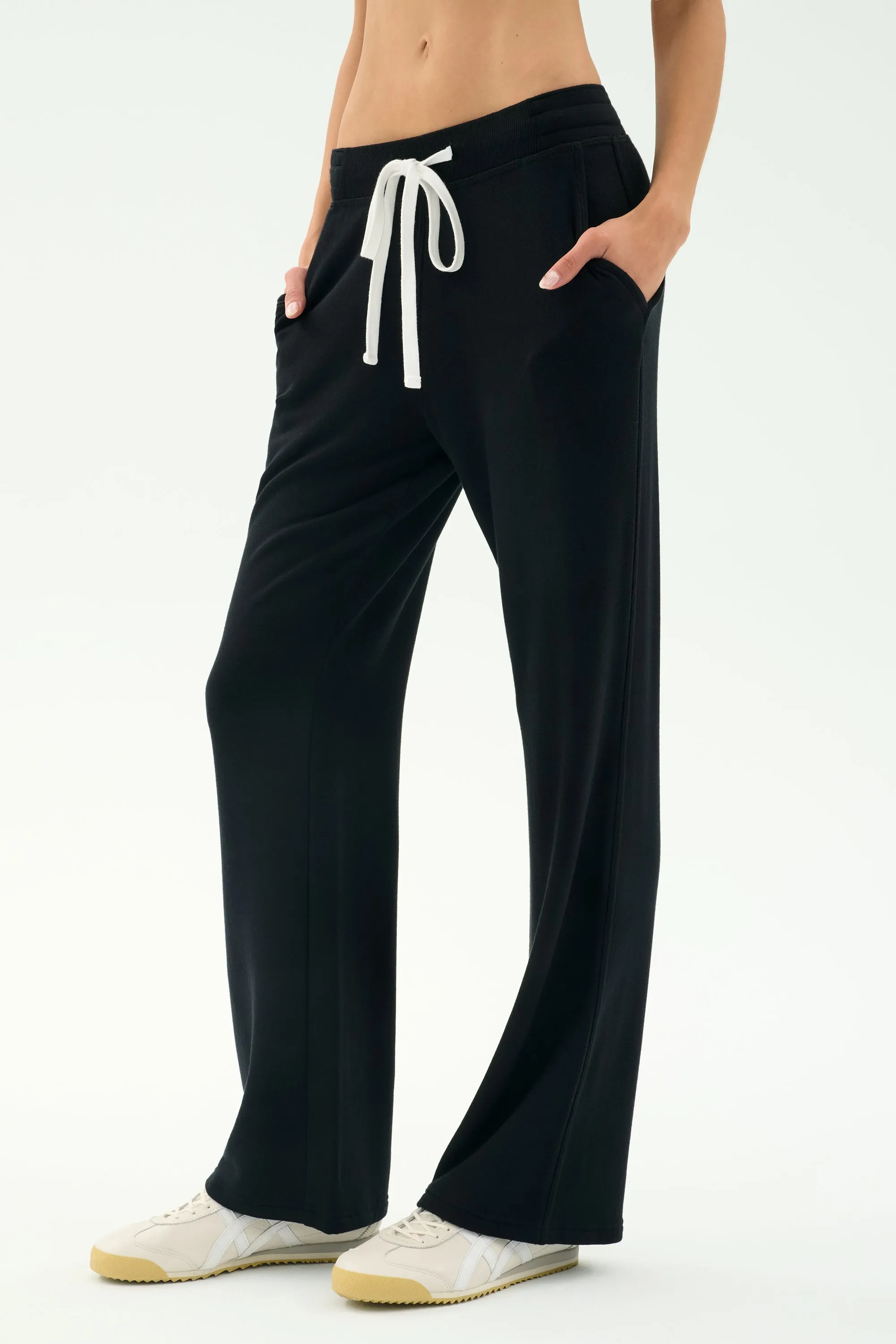 Raven Fleece Full Length Sweatpant - Black sold by Splits59 product image thumbnail 2