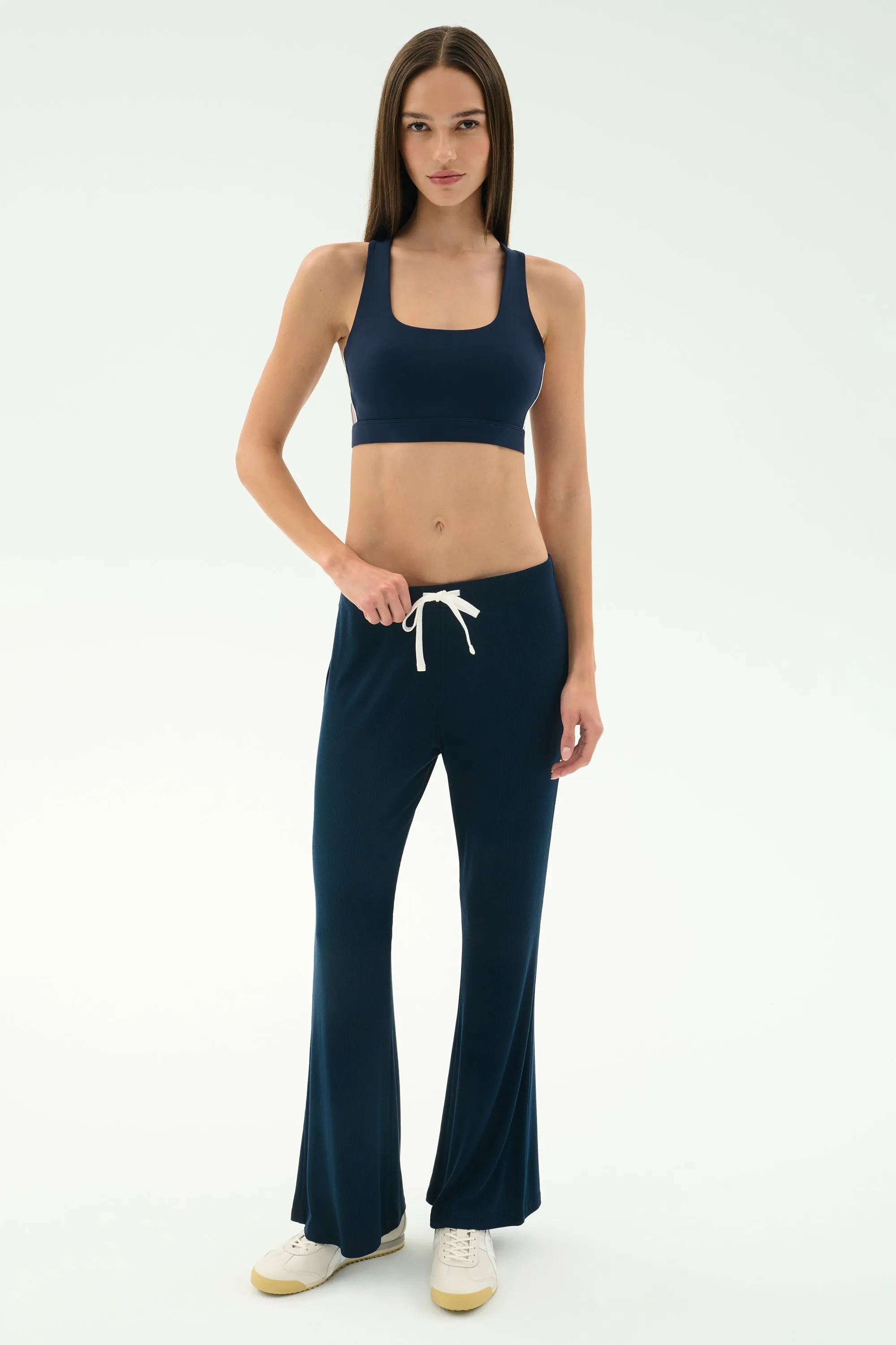 Blaire Rib Pant - Indigo sold by Splits59 product image thumbnail 4
