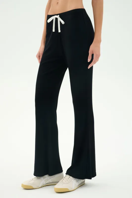 Blaire Rib Pant - Black sold by Splits59