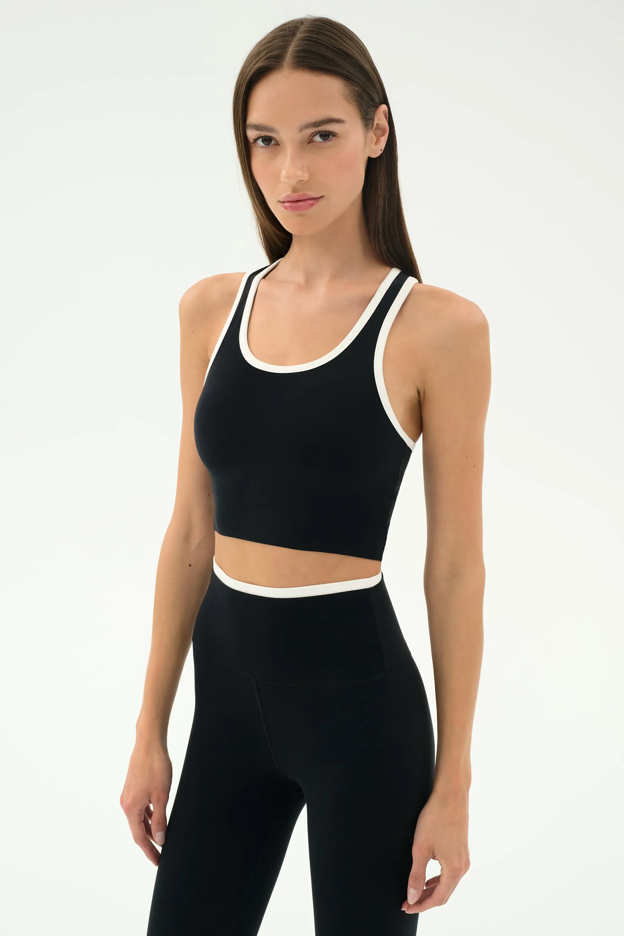 Amber Airweight Bralette - Black/White sold by Splits59 product image thumbnail 2