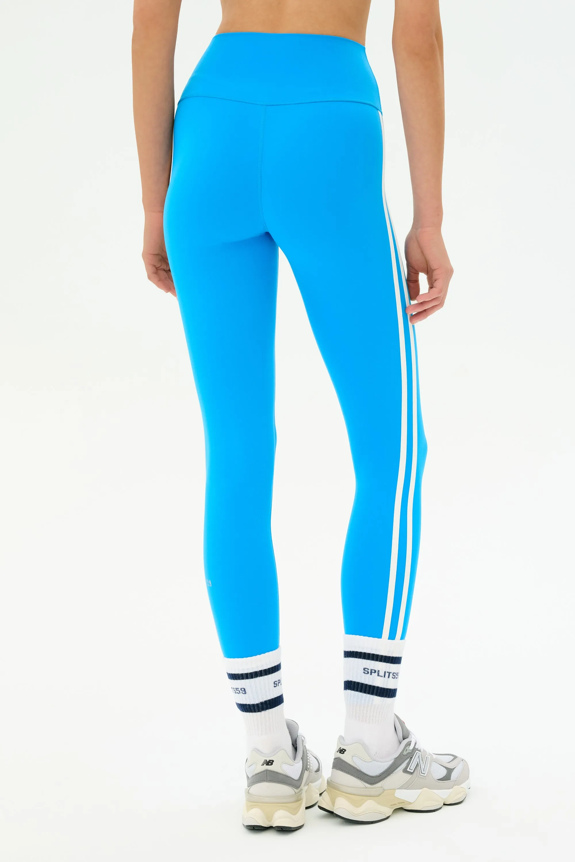 Ella High Waist Airweight 7/8 - Riviera/White sold by Splits59 product image thumbnail 3