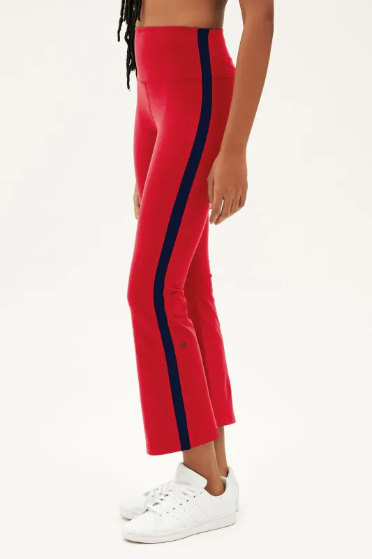 Raquel High Waist Crop - Pirate Red/Indigo sold by Splits59