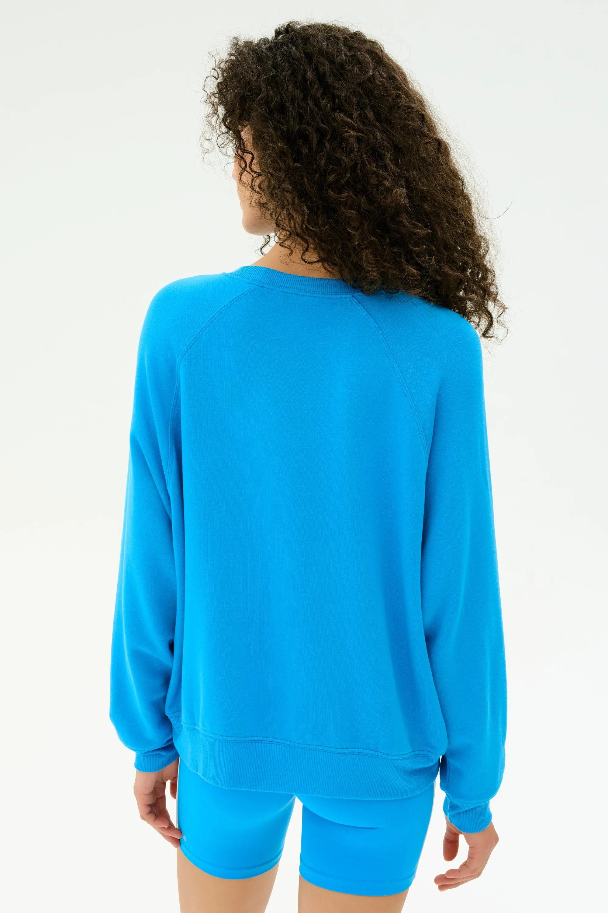 Andie Fleece Sweatshirt - Riviera sold by Splits59 product image thumbnail 3