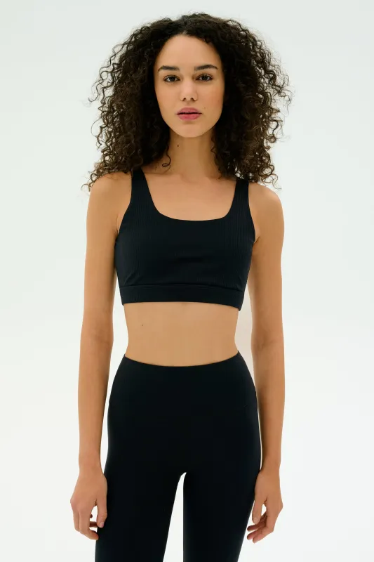 Airweight Rib Bra - Black sold by Splits59