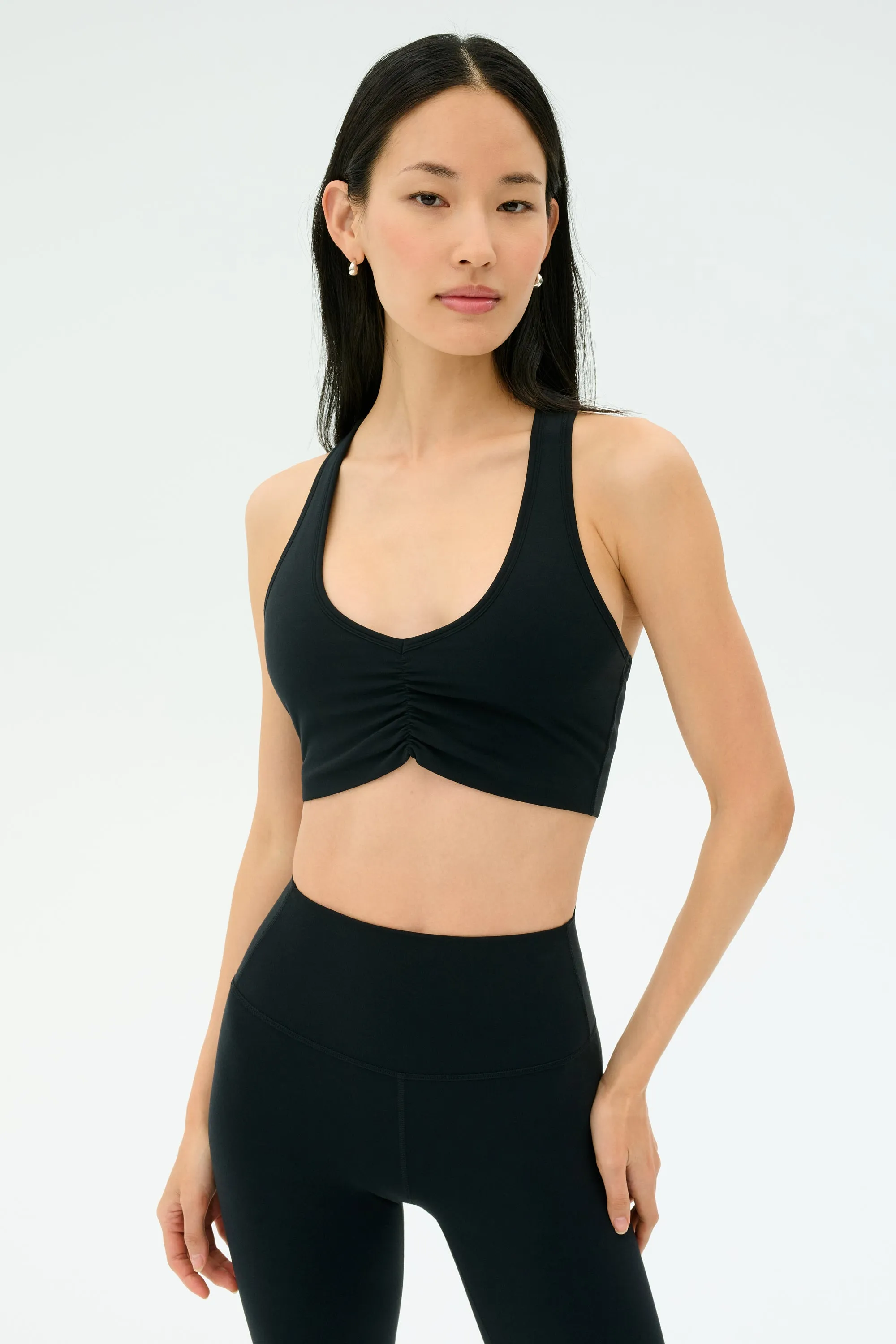 Airweight Bra with Ruching - Black sold by Splits59