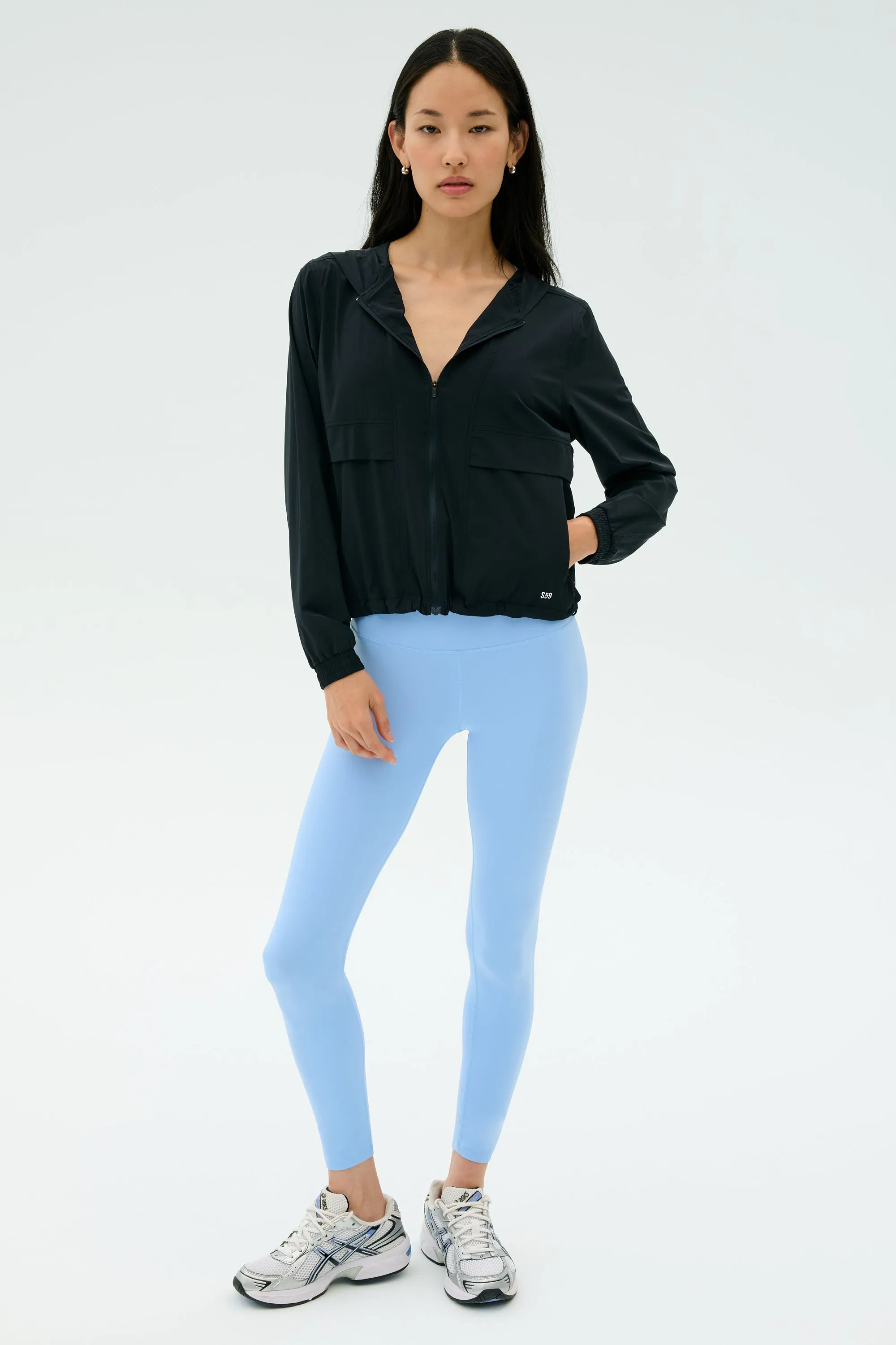 Megan Woven Nylon Jacket - Black sold by Splits59 product image thumbnail 4