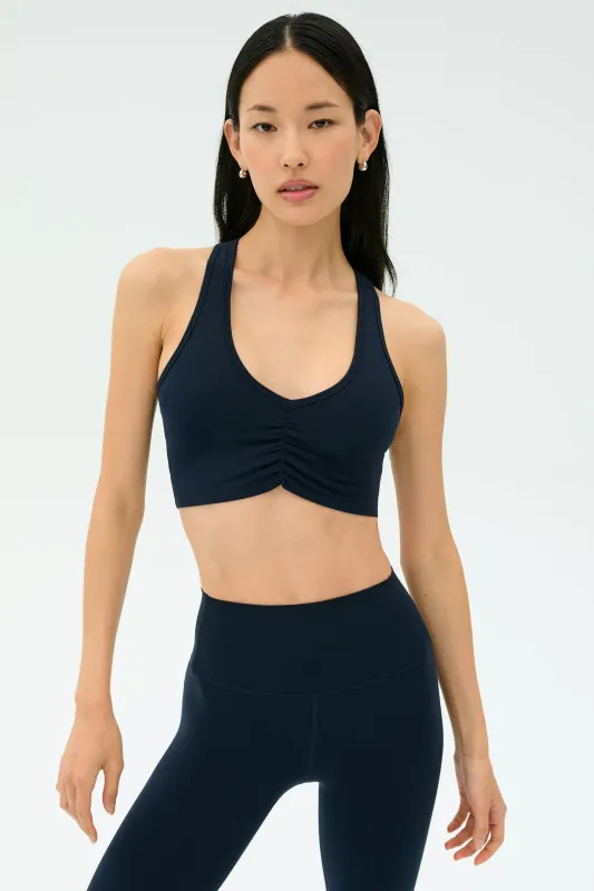Airweight Bra with Ruching - Indigo sold by Splits59