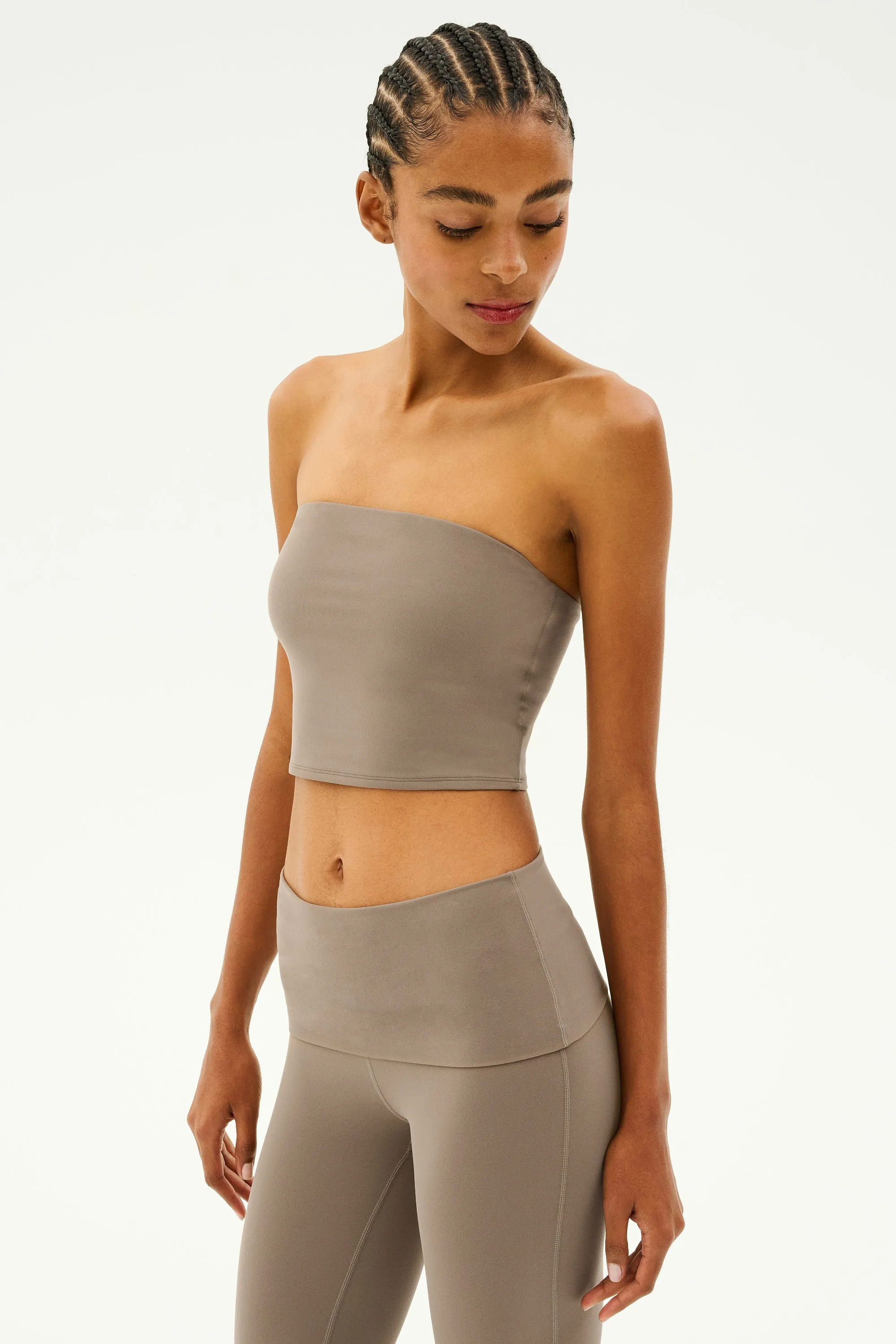 Hazel Airweight Crop Bandeau - Lentil sold by Splits59 product image thumbnail 2
