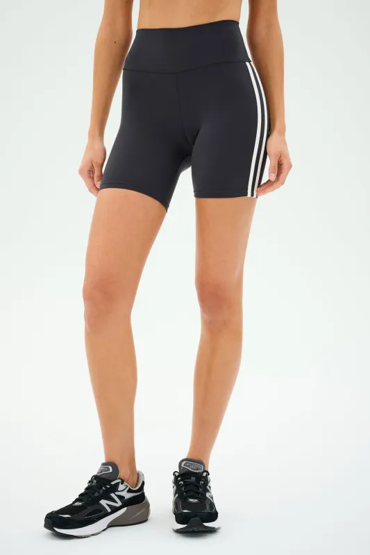 Ella High Waist Airweight Short - Graphite/White sold by Splits59