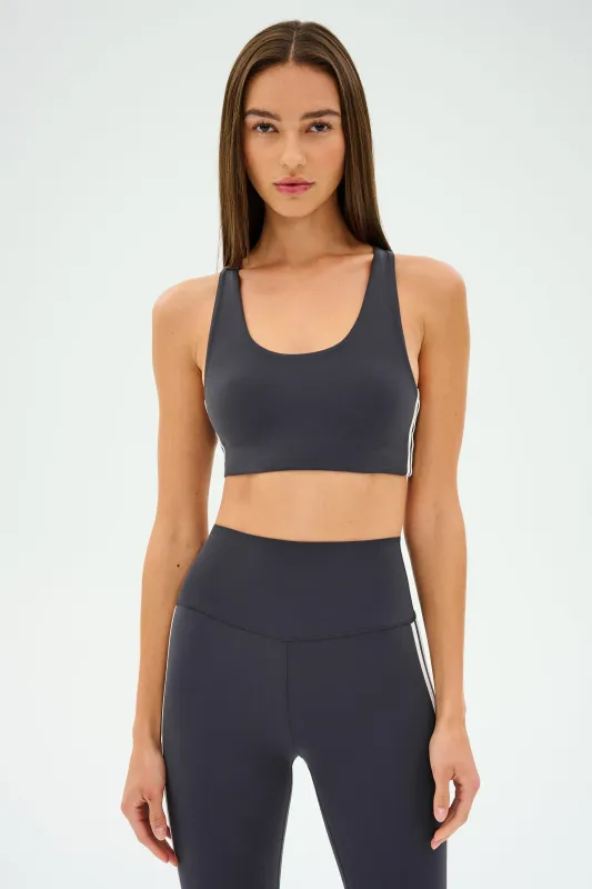 Ella Airweight Bra - Graphite/White sold by Splits59