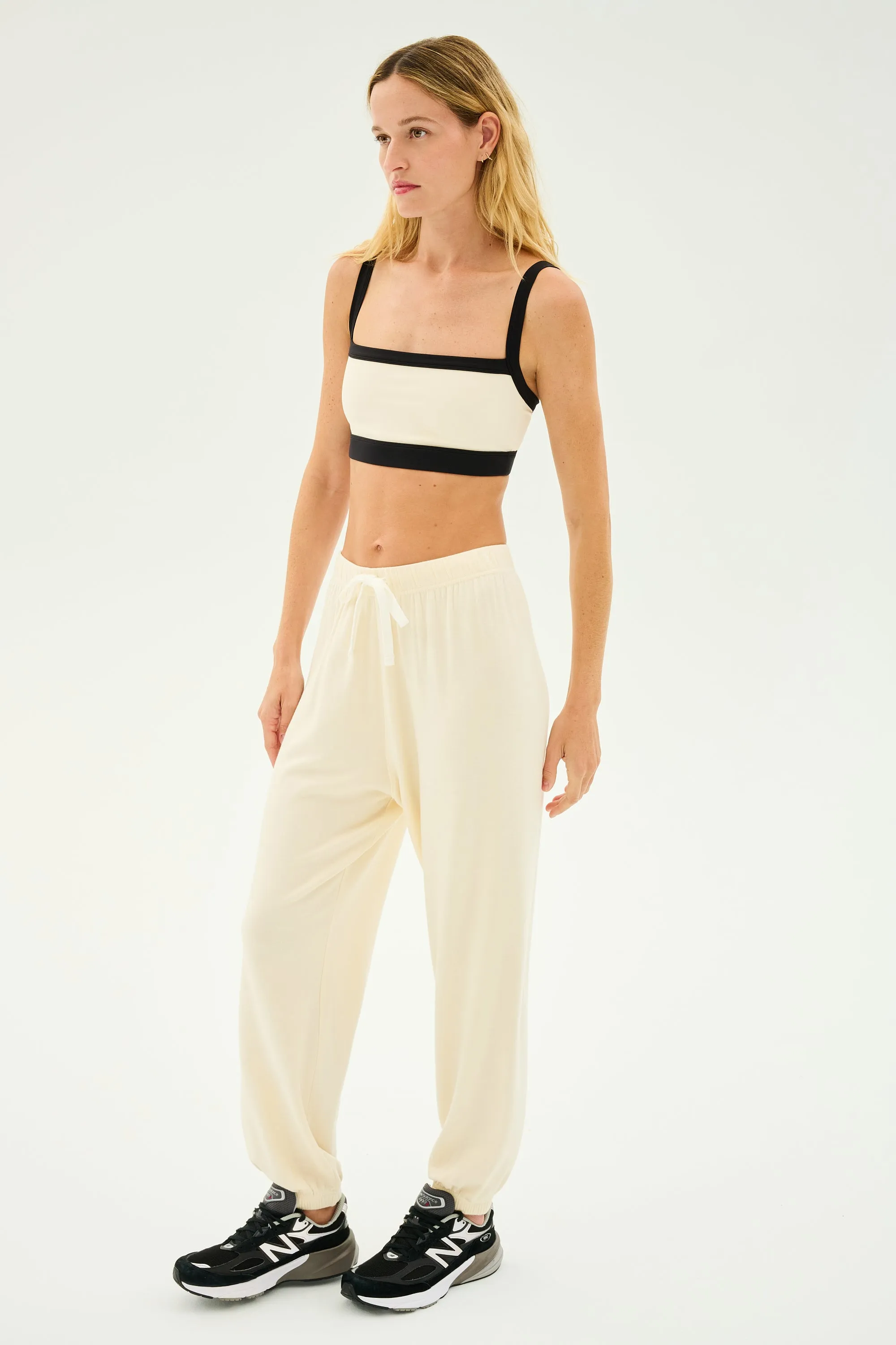 Andie Oversized Fleece Sweatpant - Creme sold by Splits59 product image thumbnail 5