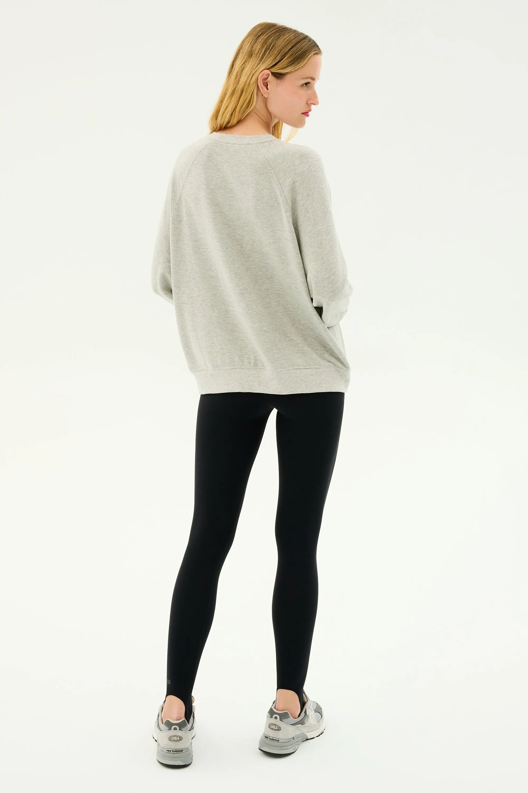 Andie Fleece Sweatshirt - Heather Grey sold by Splits59 product image thumbnail 5