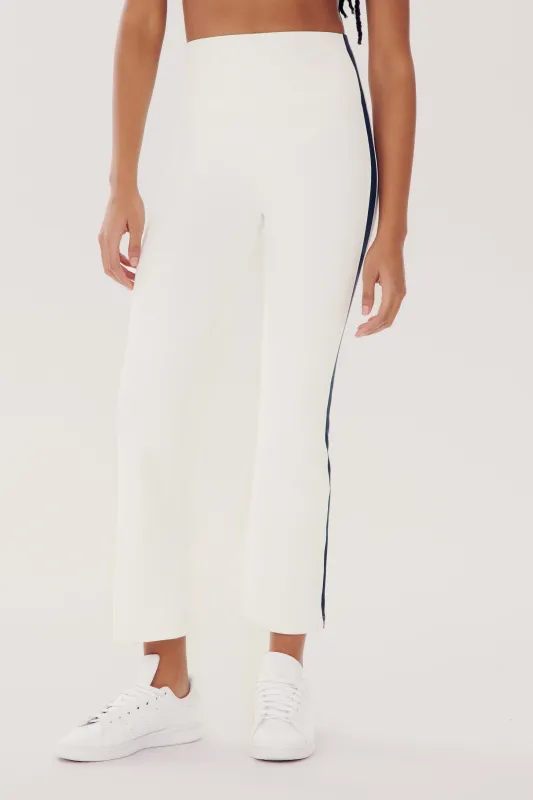 Raquel High Waist Crop - White/Indigo sold by Splits59