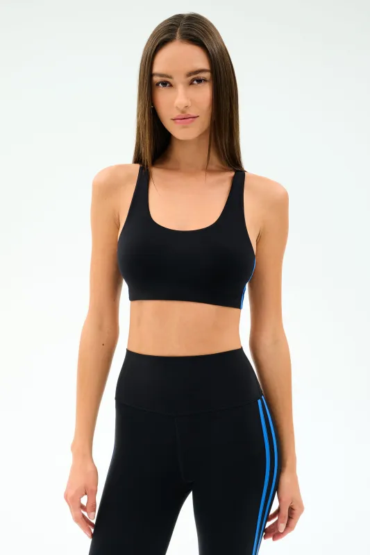 Ella Airweight Bra - Black/Classic Blue made by Splits59
