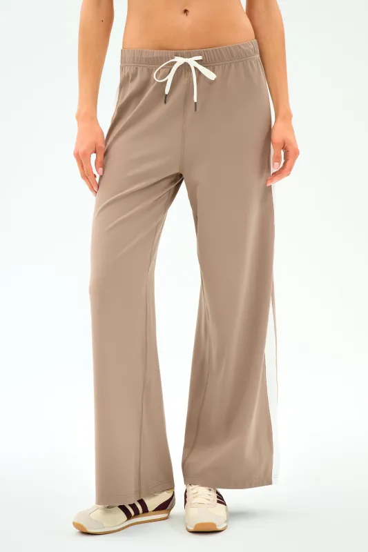 Willow Airweight Wide Leg - Latte/White sold by Splits59