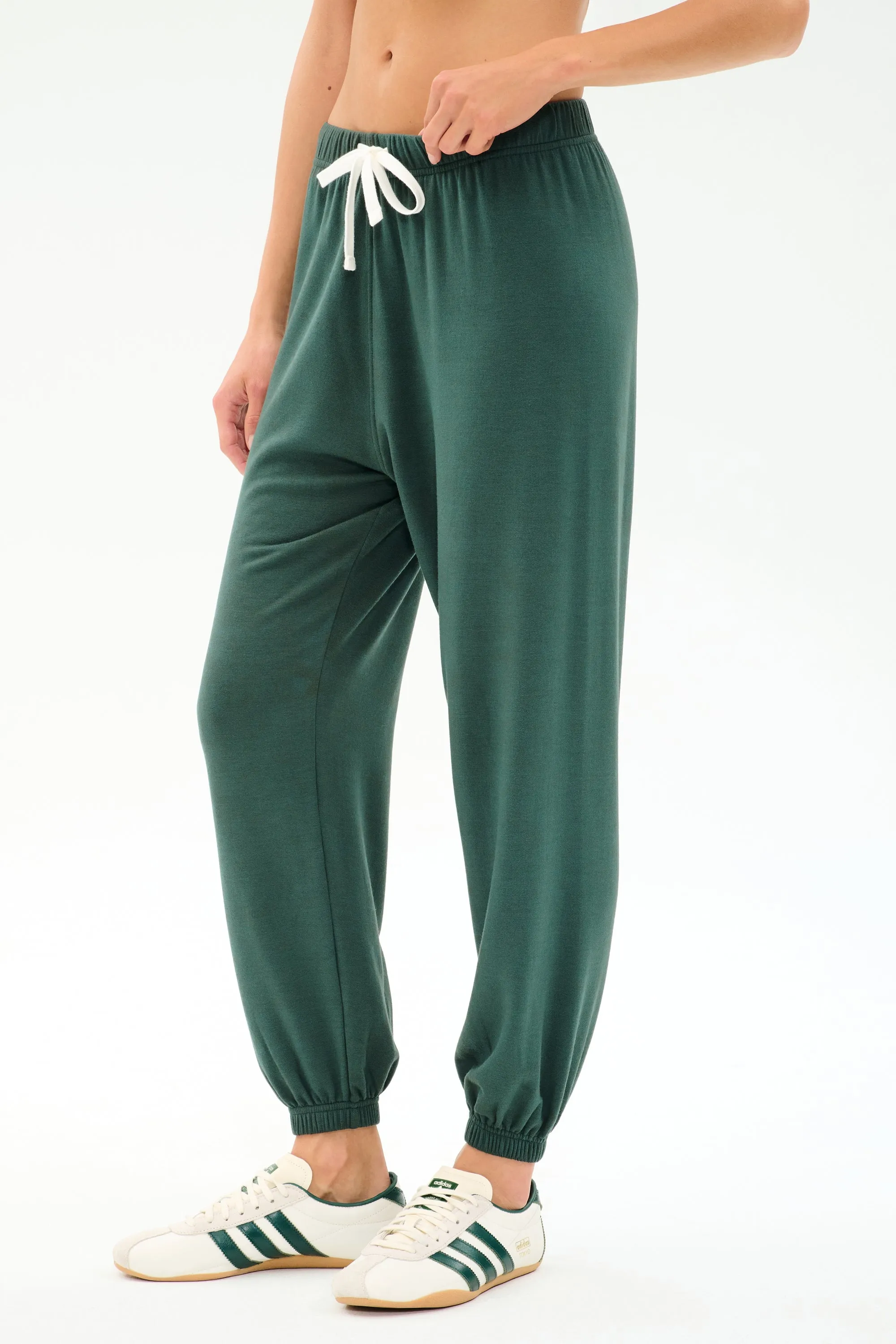 Andie Oversized Fleece Sweatpant - Military sold by Splits59 product image thumbnail 2