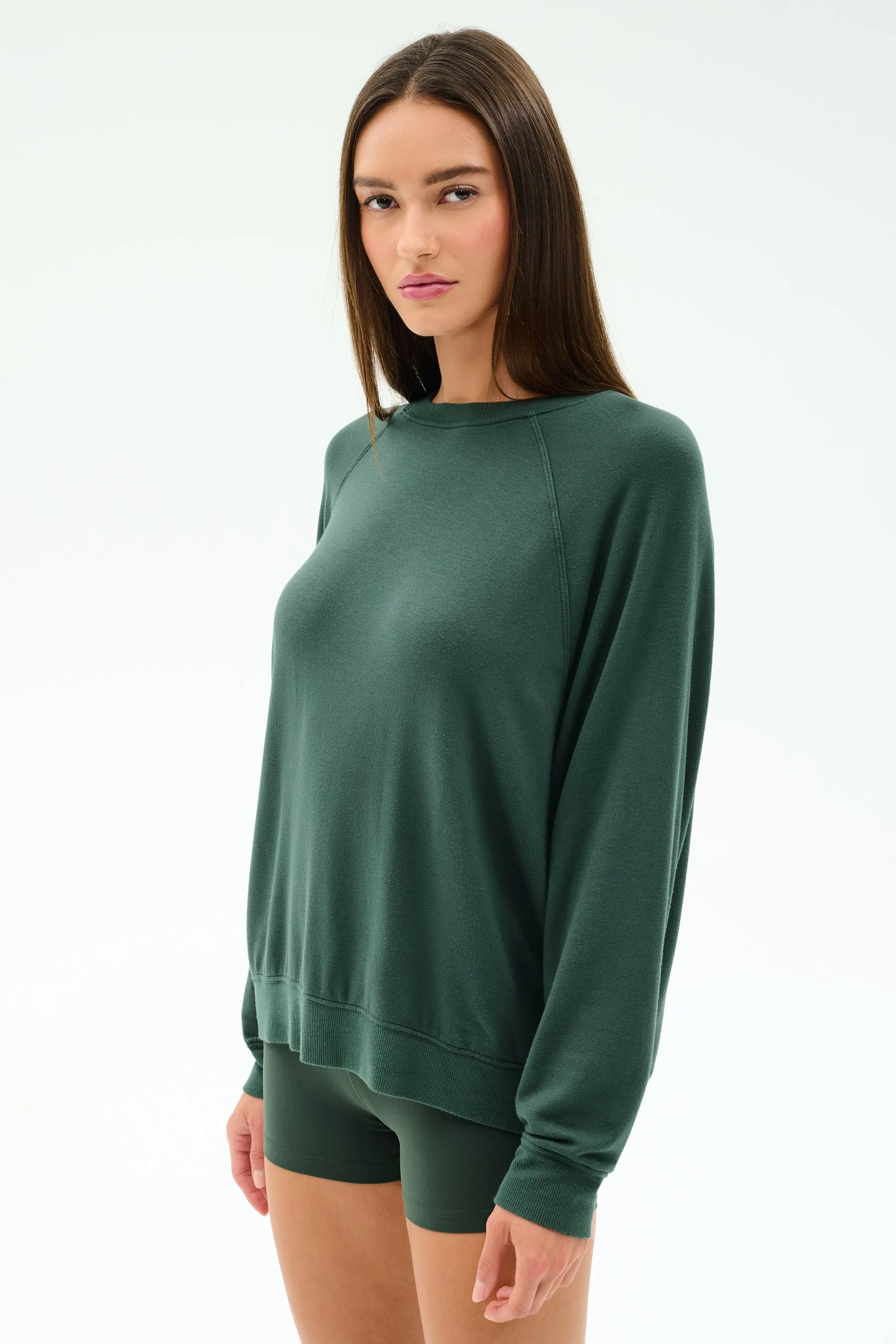 Andie Fleece Sweatshirt - Military sold by Splits59 product image thumbnail 2