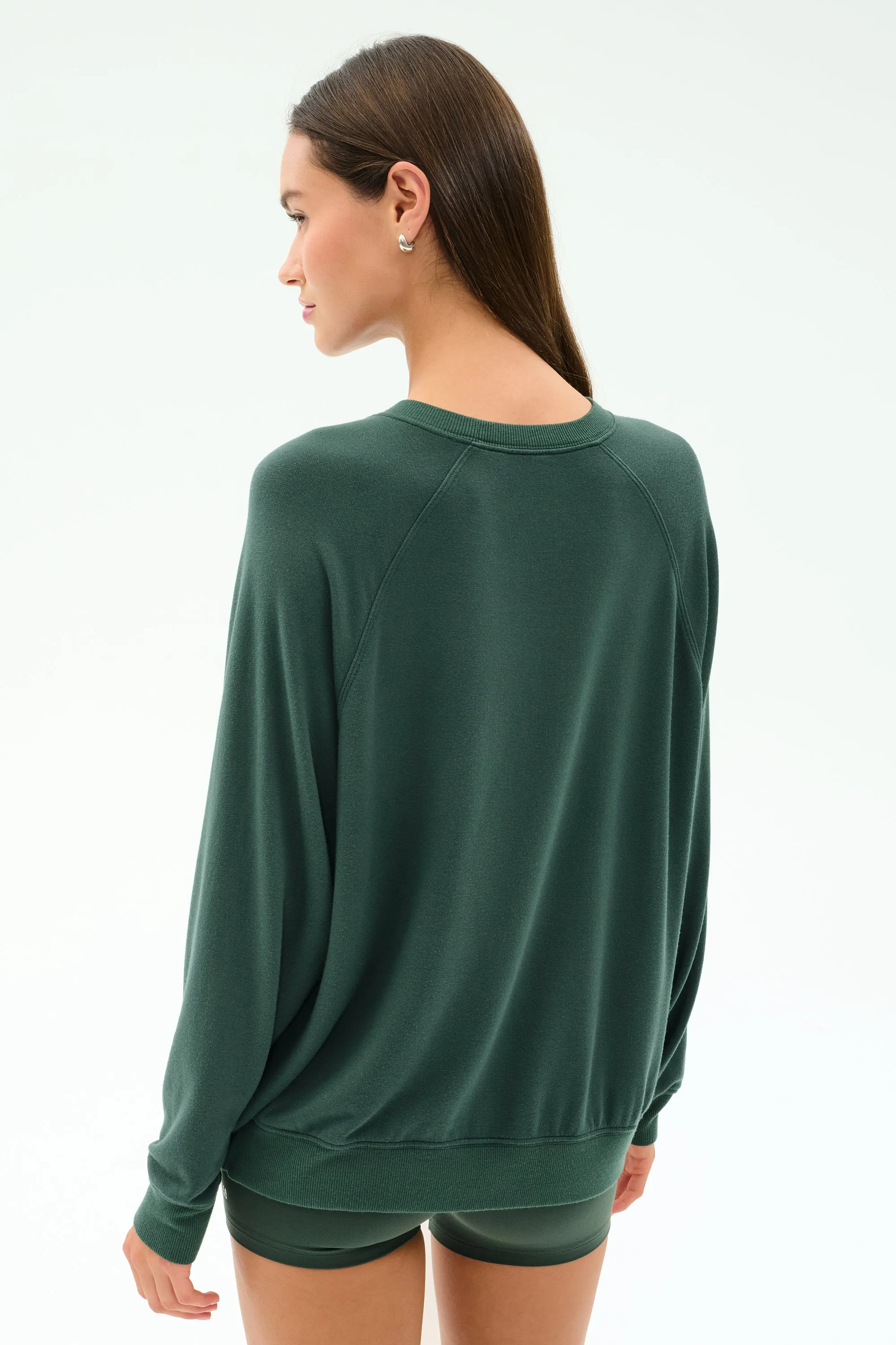 Andie Fleece Sweatshirt - Military sold by Splits59 product image thumbnail 3