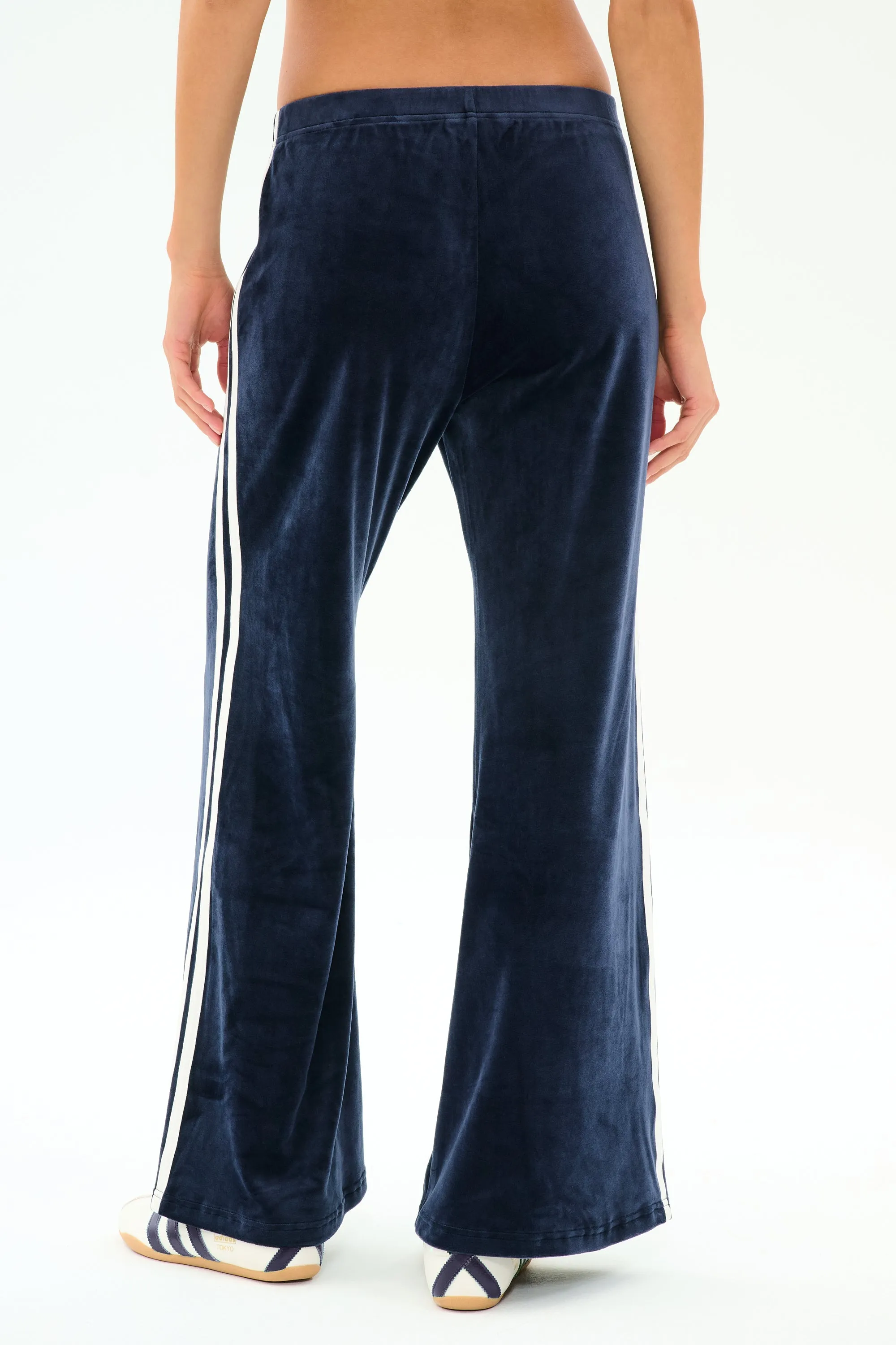Heritage Velour Pant - Indigo/White sold by Splits59 product image thumbnail 3