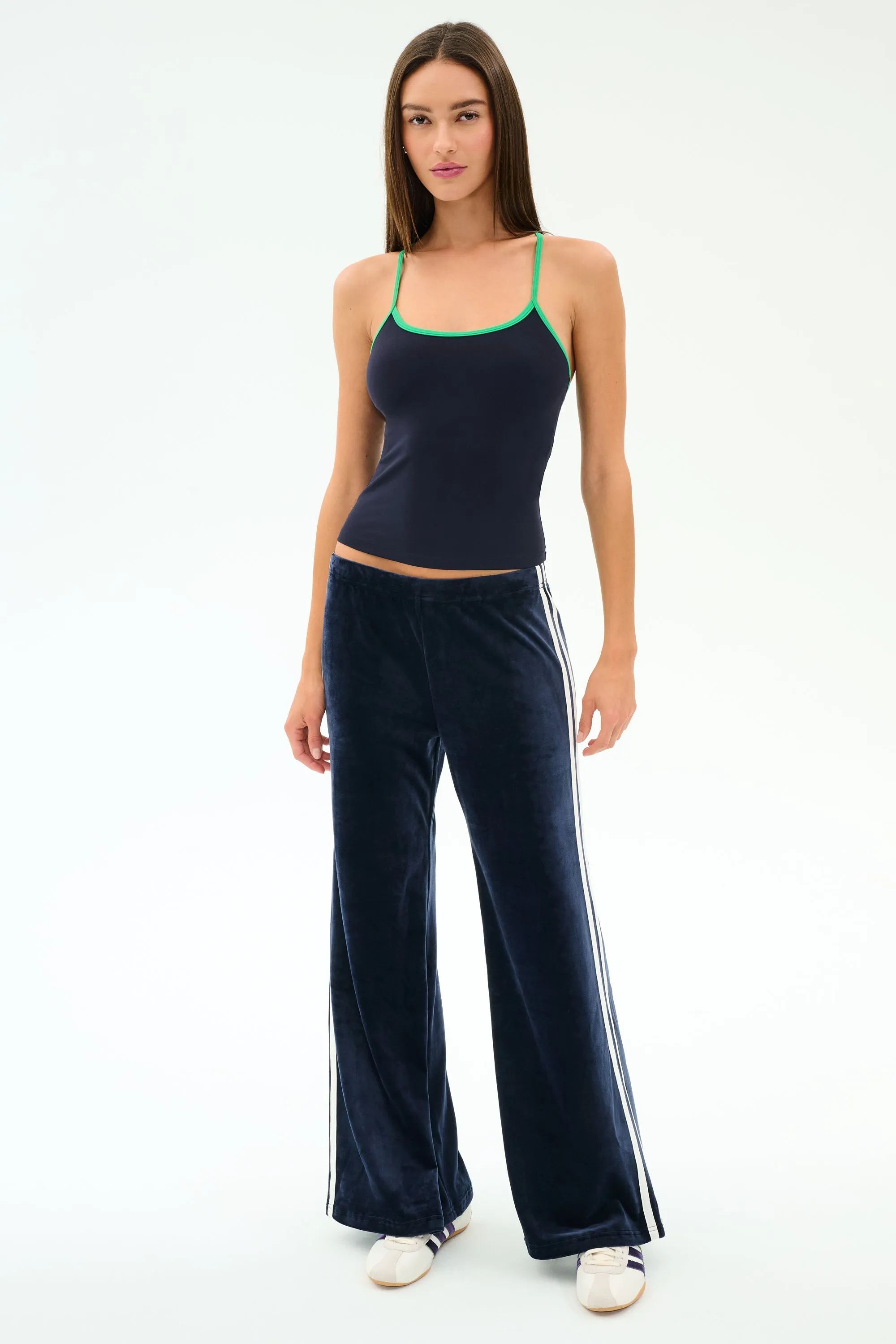 Heritage Velour Pant - Indigo/White sold by Splits59 product image thumbnail 4