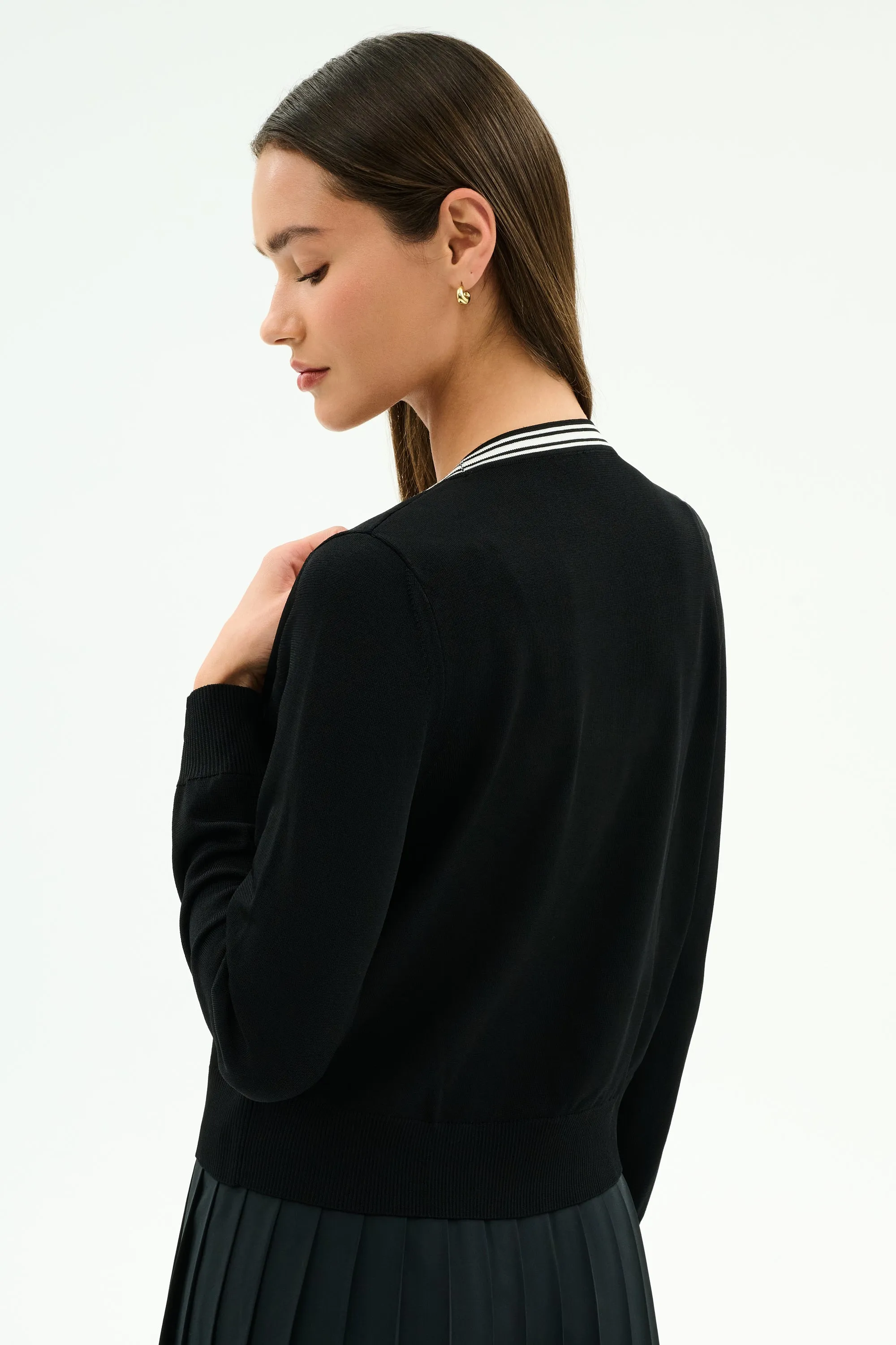 Bekah Knit Cardigan - Black/White sold by Splits59 product image thumbnail 3