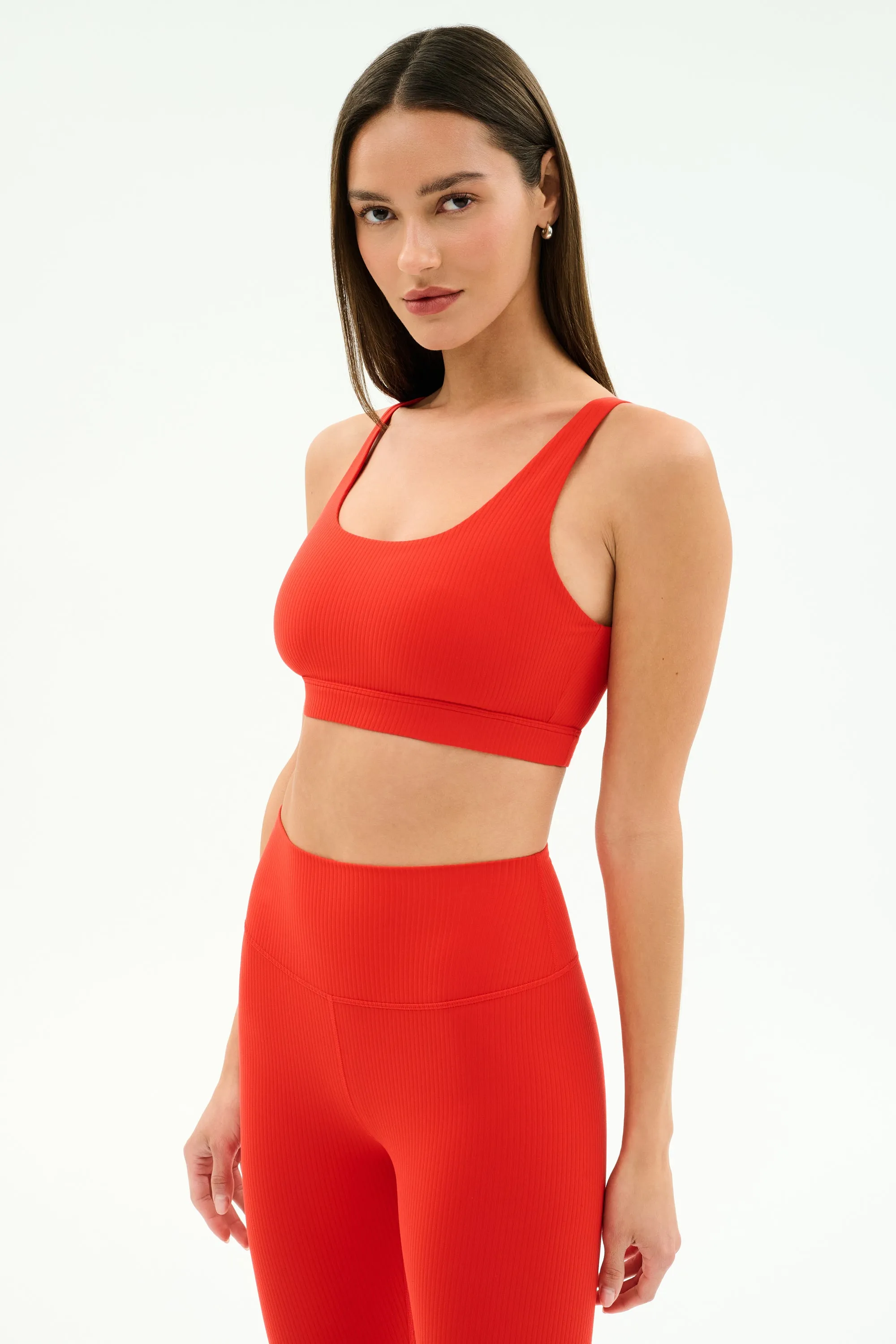 Airweight Rib Bra - Lotus Red sold by Splits59 product image thumbnail 2