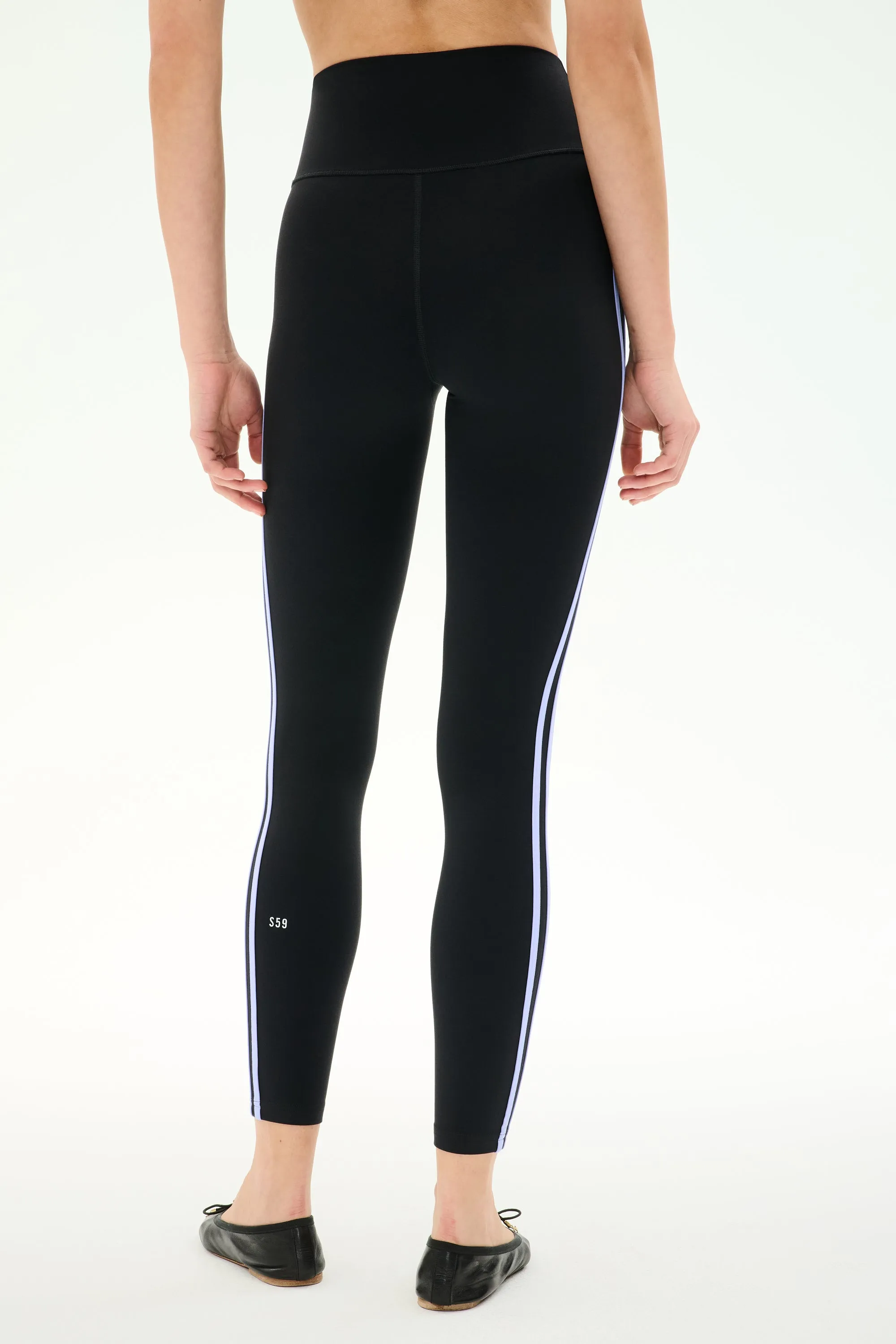 Ella High Waist Airweight 7/8 - Black/Purple Haze sold by Splits59 product image thumbnail 3