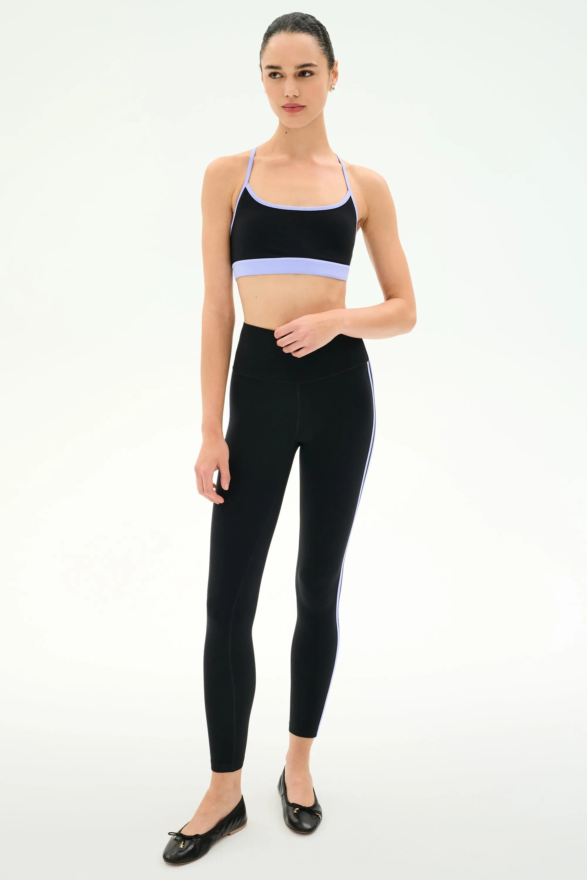 Ella High Waist Airweight 7/8 - Black/Purple Haze sold by Splits59 product image thumbnail 4