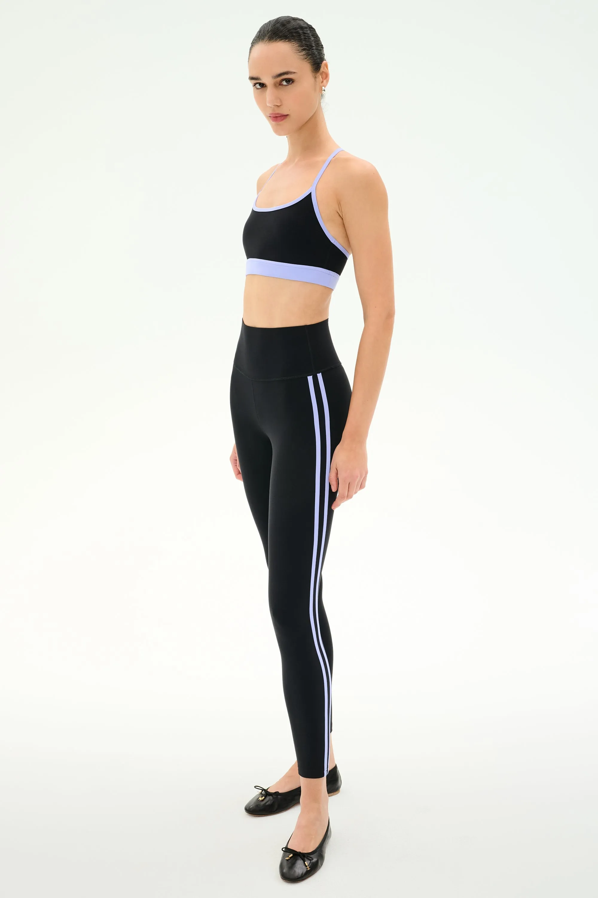 Ella High Waist Airweight 7/8 - Black/Purple Haze sold by Splits59 product image thumbnail 5
