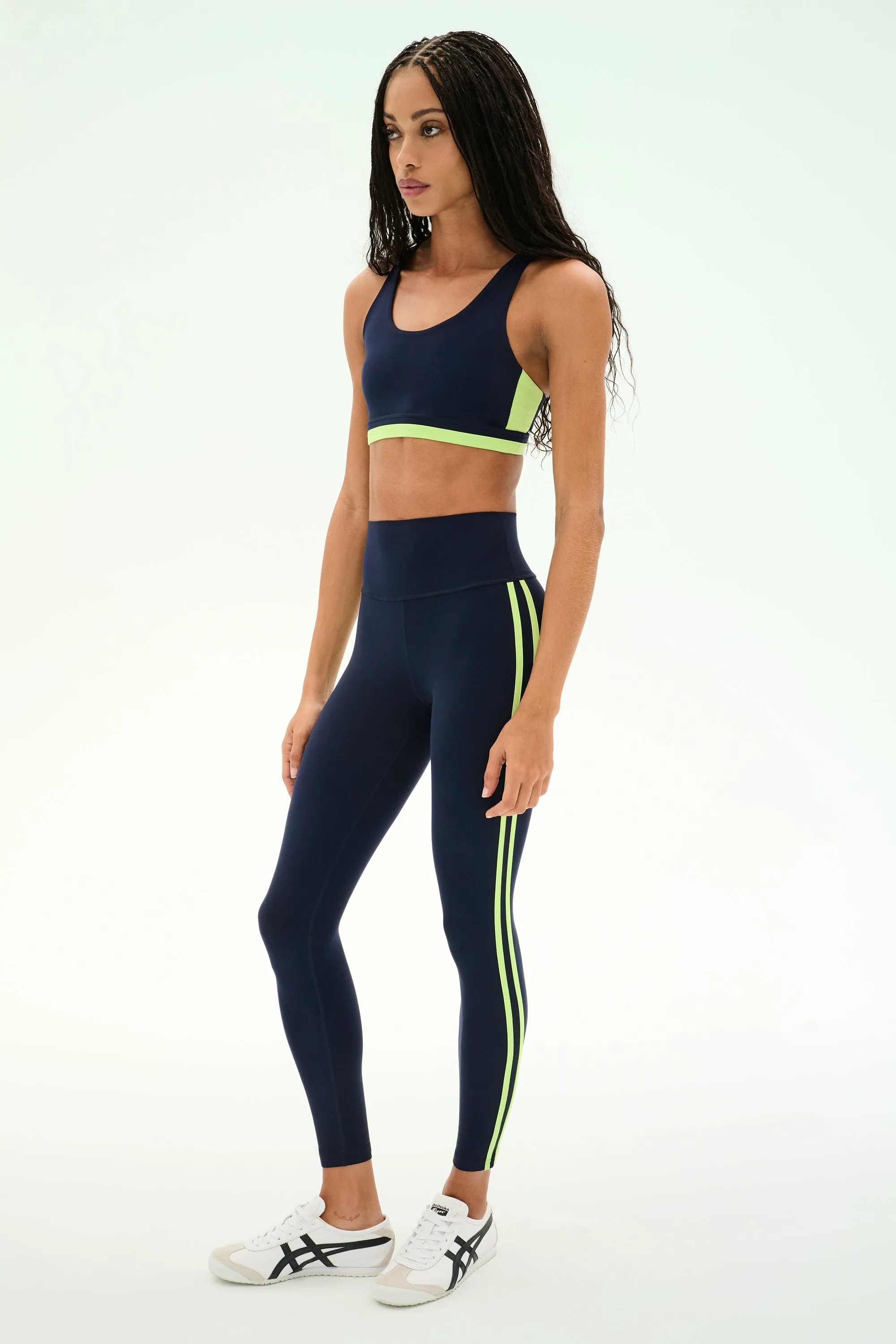 Ella High Waist Airweight 7/8 - Indigo/Limeade sold by Splits59 product image thumbnail 5