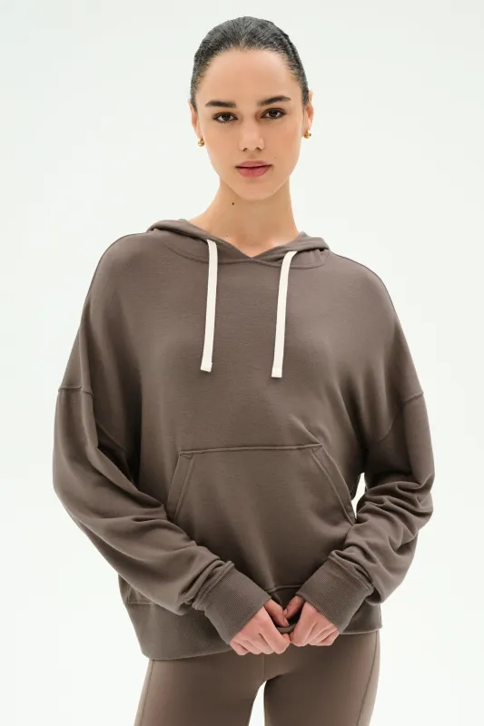 Joey Fleece Hoodie - Lentil made by Splits59