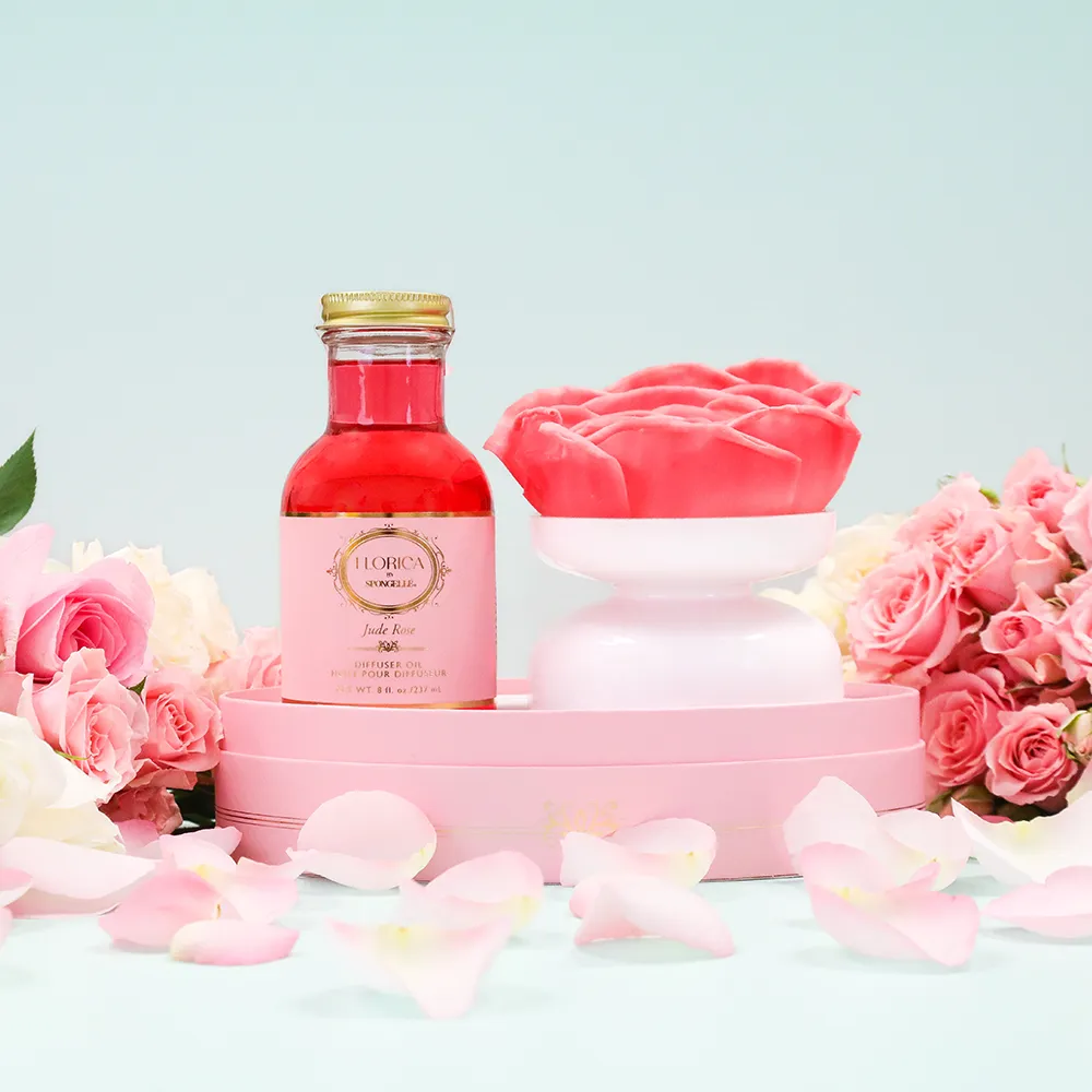Jude Rose Floret Diffuser | Florica sold by Spongelle product image thumbnail 2