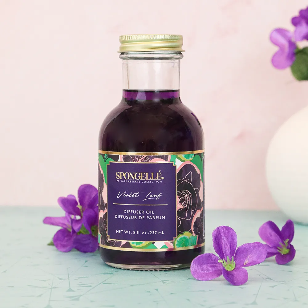 Violet Leaf Diffuser Oil | Private Reserve Collection sold by Spongelle product image thumbnail 2