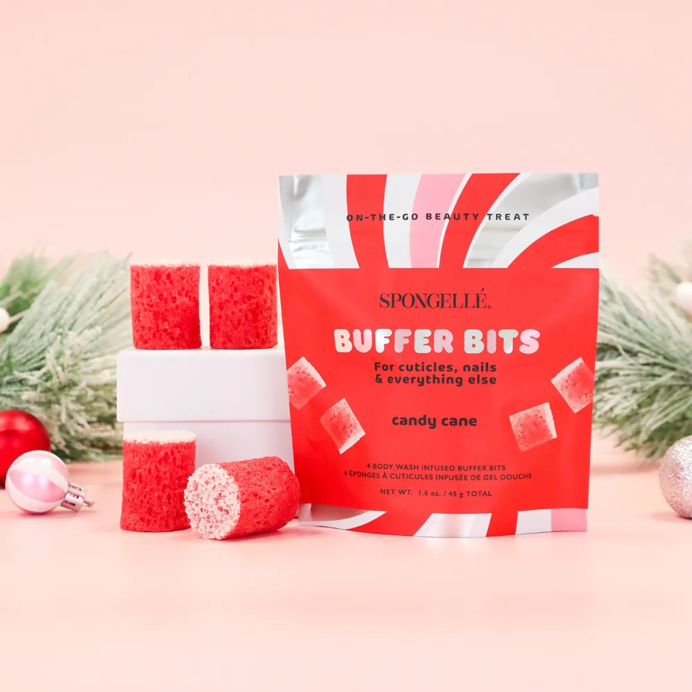 Candy Cane | Holiday PediPOP! Buffer Bits sold by Spongelle product image thumbnail 2
