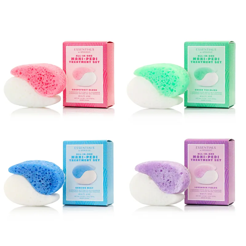 Essentials Mani-Pedi Assorted Pack sold by Spongelle