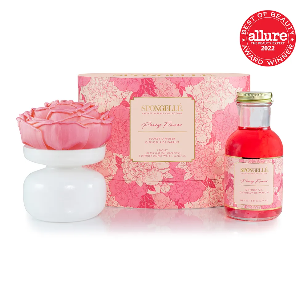 Peony Flower | Private Reserve Diffuser sold by Spongelle