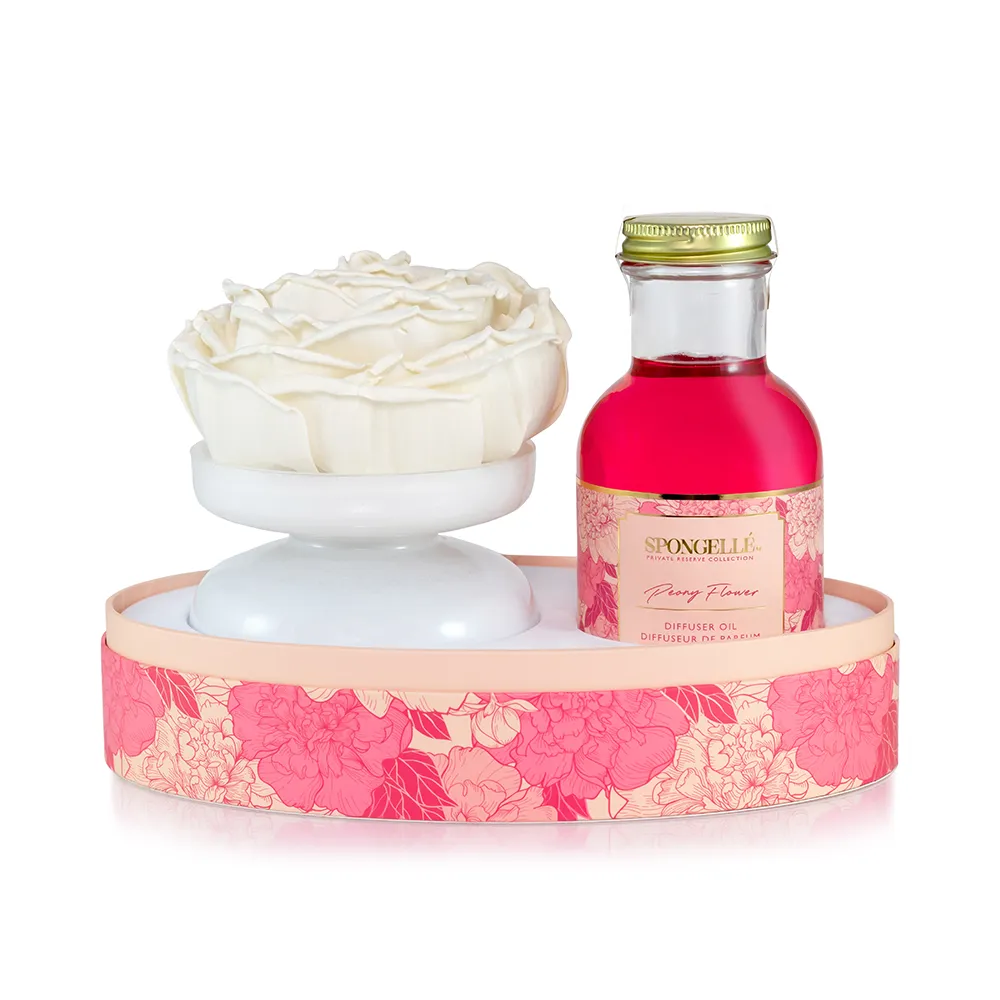 Peony Flower | Private Reserve Diffuser sold by Spongelle product image thumbnail 4