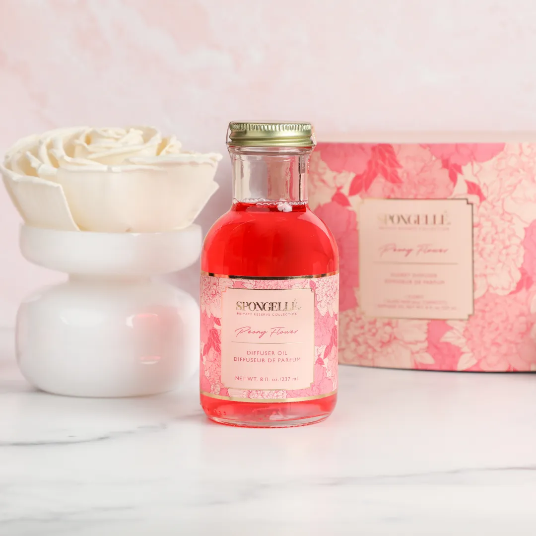 Peony Flower | Private Reserve Diffuser sold by Spongelle product image thumbnail 2
