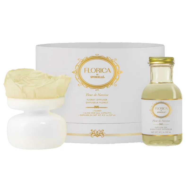 Fleur de Narcisse Floret Diffuser | Florica made by Spongelle
