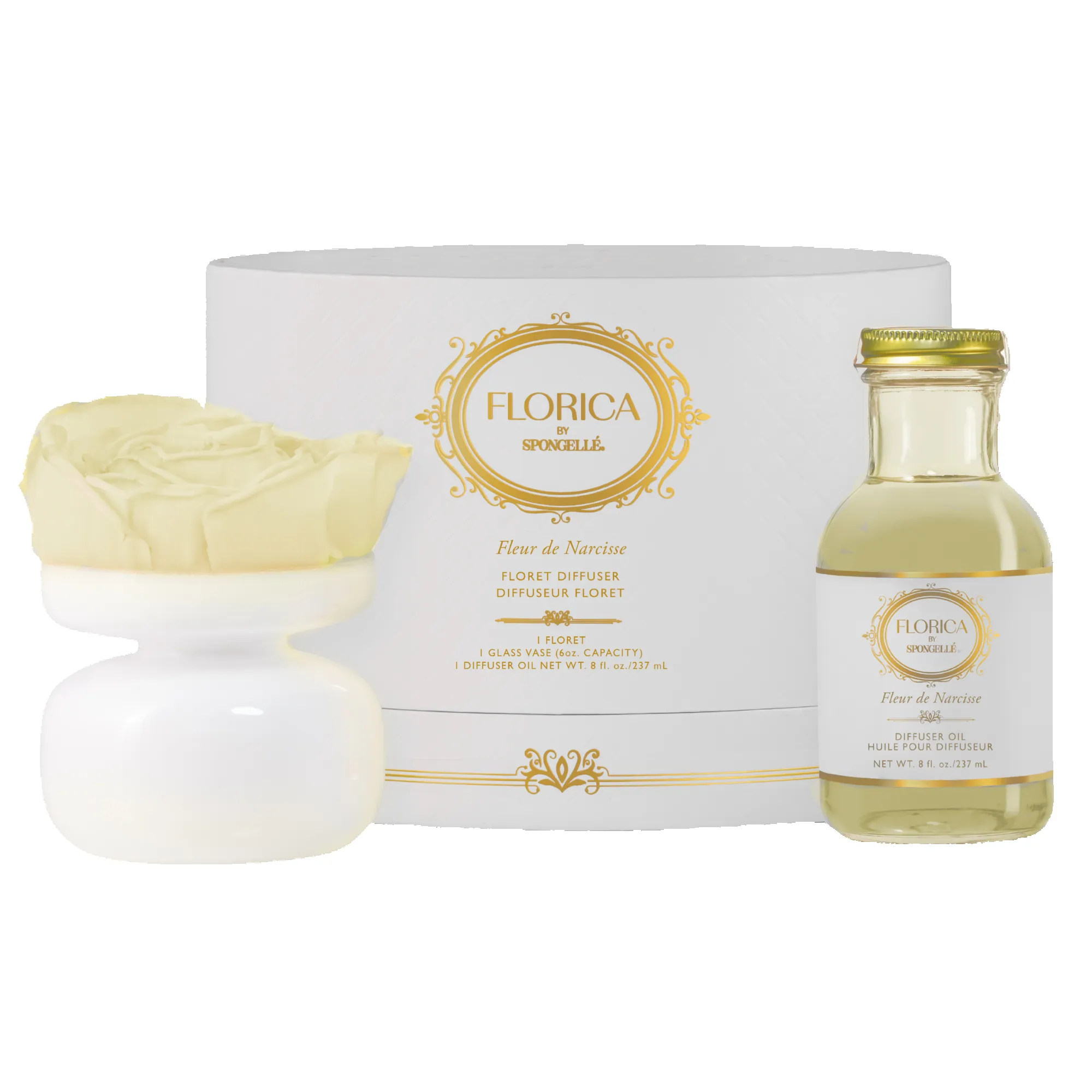 Fleur de Narcisse Floret Diffuser | Florica sold by Spongelle